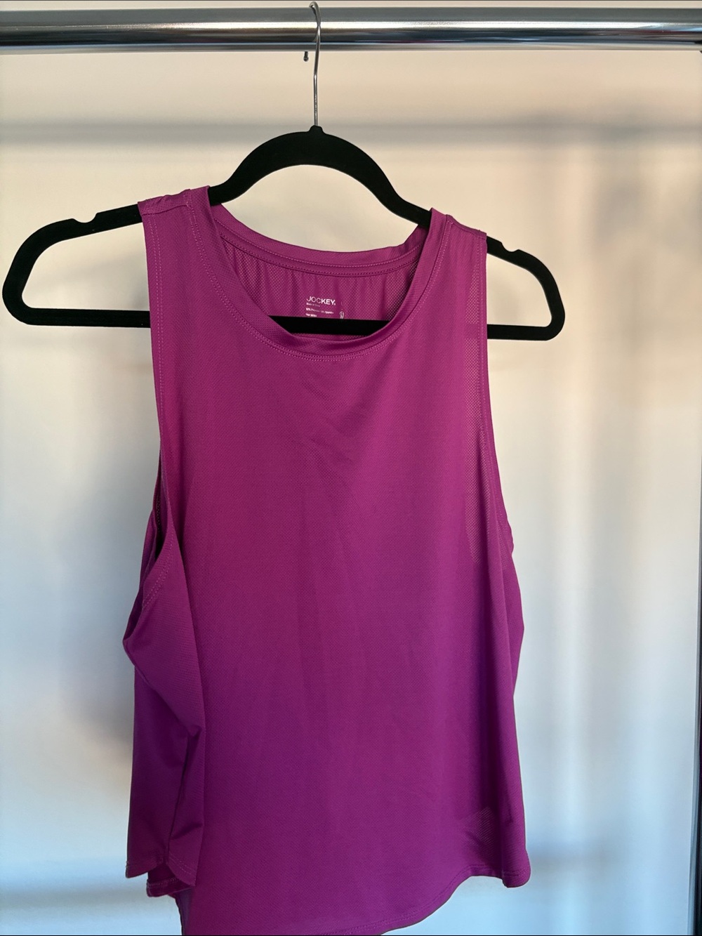 Jockey Women's Fuchsia Racerback Performance Tank